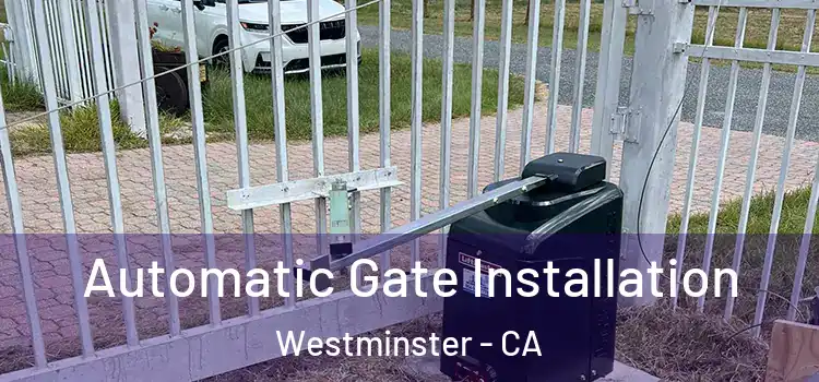 Automatic Gate Installation Westminster - CA